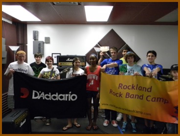 rockland rock band camp group pic